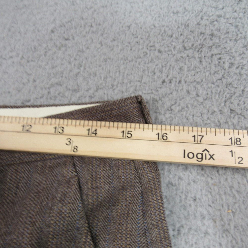 SSSSSSSSSSSSS Mens Brown Herringbone 100% Wool 2-Piece Suit Italy Size 38 26029 - Picture 13 of 15